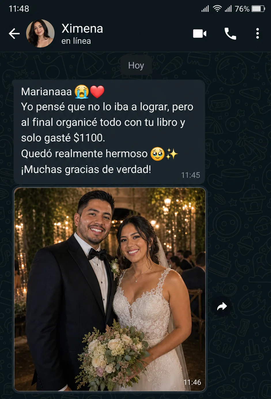 Testimonio en imagen sobre más claridad para decidir mejor